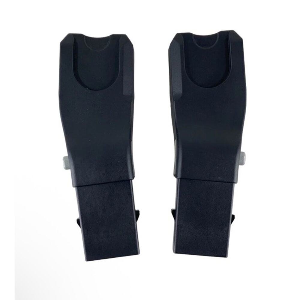 Universal Black Kids Car Seat Adapter Clips - Pair